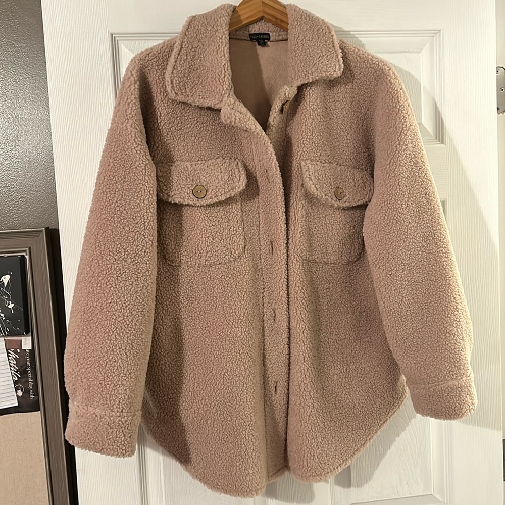 Light pink coco + carmen jacket